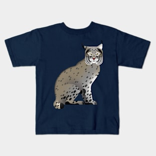 Bobcat - Lynx rufus Kids T-Shirt